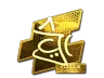 Sticker | chrisJ (Gold) | Atlanta 2017