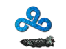 Sticker | Cloud9 (Glitter) | Antwerp 2022