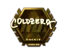 Sticker | coldzera (Gold) | London 2018