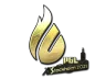 Sticker | Copenhagen Flames (Gold) | Stockholm 2021