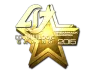 Sticker | Counter Logic Gaming (Gold) | Cluj-Napoca 2015