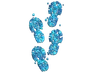 Sticker | CT Tracks (Glitter)