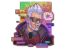 Sticker | Cyber Romanov (Holo)
