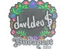 Sticker | dav1deuS (Embroidered) | Budapest 2025
