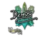 Sticker | DemQQ (Glitter) | Paris 2023
