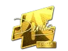 Sticker | dennis (Gold) | Atlanta 2017
