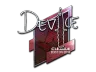 Sticker | device (Foil) | Boston 2018