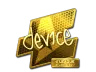 Sticker | device (Gold) | Atlanta 2017