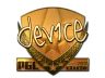 Sticker | device (Gold) | Krakow 2017