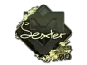 Sticker | dexter (Gold) | Rio 2022