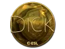 Sticker | DickStacy (Gold) | Katowice 2019