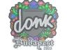 Sticker | donk (Embroidered) | Budapest 2025