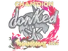 Sticker | donk (Glitter, Champion) | Shanghai 2024