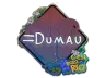 Sticker | dumau (Glitter) | Rio 2022