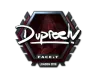 Sticker | dupreeh (Foil) | London 2018