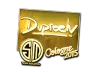 Sticker | dupreeh (Gold) | Cologne 2015