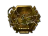 Sticker | Edward (Gold) | London 2018