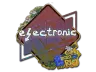 Sticker | electronic (Glitter) | Rio 2022