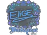 Sticker | EliGE | Budapest 2025