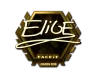 Sticker | EliGE (Gold) | London 2018