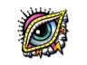 Sticker | Ethereal Gaze (Foil)