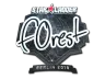 Sticker | f0rest (Foil) | Berlin 2019