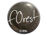 Sticker | f0rest | Katowice 2019