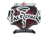 Sticker | facecrack (Foil) | Berlin 2019