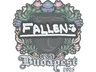 Sticker | FalleN | Budapest 2025