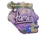 Sticker | fame (Champion) | Rio 2022