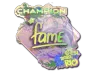 Sticker | fame (Holo, Champion) | Rio 2022