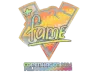 Sticker | fame (Holo) | Copenhagen 2024