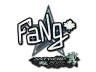 Sticker | FaNg (Glitter) | Antwerp 2022