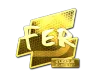 Sticker | fer (Gold) | Atlanta 2017