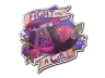 Sticker | Fight like a Girl