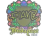 Sticker | FlameZ (Embroidered) | Budapest 2025