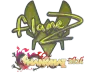 Sticker | FlameZ (Glitter) | Shanghai 2024