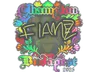 Sticker | FlameZ (Holo, Champion) | Budapest 2025