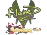 Sticker | FlameZ (Holo) | Shanghai 2024