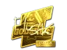 Sticker | flusha (Gold) | Atlanta 2017