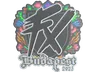 Sticker | Fluxo (Embroidered) | Budapest 2025