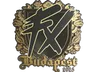 Sticker | Fluxo (Gold) | Budapest 2025