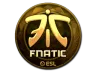 Sticker | Fnatic (Gold) | Katowice 2019