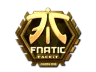 Sticker | Fnatic (Gold) | London 2018