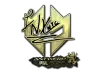Sticker | fnx (Gold) | Antwerp 2022
