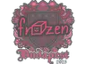 Sticker | frozen | Budapest 2025