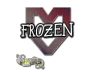 Sticker | frozen | Paris 2023