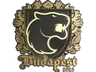 Sticker | FURIA (Gold) | Budapest 2025
