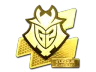 Sticker | G2 Esports (Gold) | Atlanta 2017