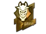 Sticker | G2 Esports (Gold) | Boston 2018